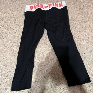 Crop PINK leggings